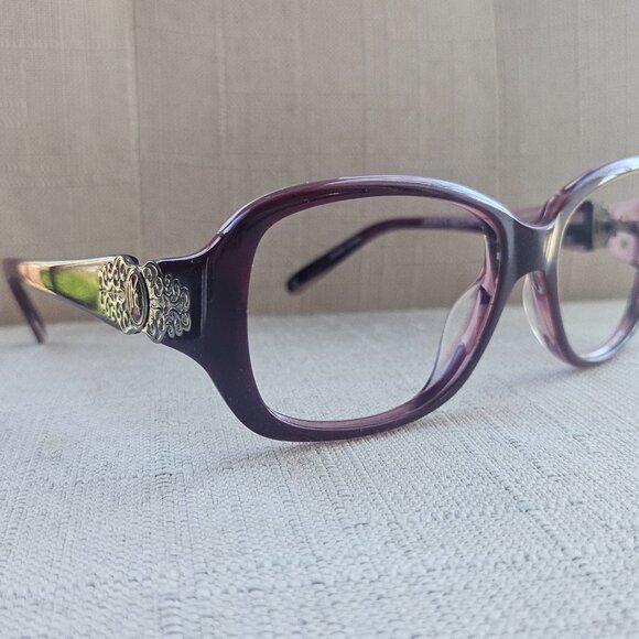 Jessica McClintock Girls Eyeglasses RAISIE HORN 54[]16 130 Glasses - Picture 3 of 16